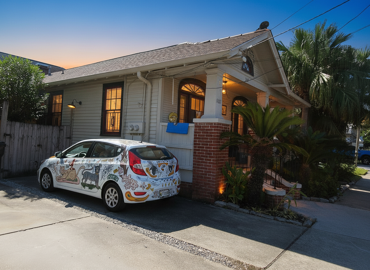 After: High-end home virtually staged in a luxe contemporary style
